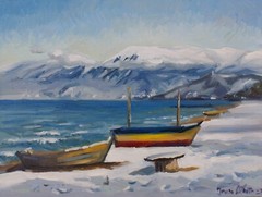 Original Oil painting ,on Board 30cmx40cm, Signed