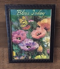 8×10 Original Art Acrylic Painting “Wildflowers” Signed Sibley Framed