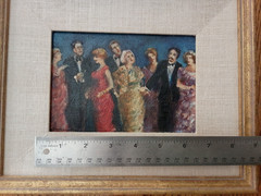 1997 Soiree-Trustees Ball – Naples’s Janine Wesselmann -ORIGINAL ART not a print
