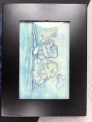 Watercolor Art “Arizona Sky” Original Michael Nguyen Cold Press 4×6 Clouds Skies