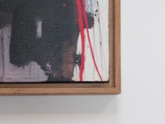 Original Abstract Oil Painting Signed by Robin Gary Wood Freedom Series 1982