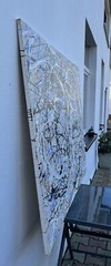 Abstract Artwork Composition in the Pollock Style Copenhagen Art 150x120cm