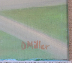Large Oil Painting of Town Square (Gazebo) by Deborah Miller; 20 x 24