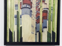 FRANTISEK KUPKA PAINTING OIL ON CANVAS CZECH ART , BEAUTIFUL