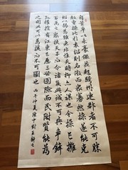 Unframed Chinese Calligraphy Freehand Longzhong Plan 隆中對2649