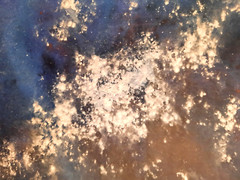 Watercolor Abstract Space Painting „Powderspace“. Paul Eres. Stars Galaxy 8.5×11