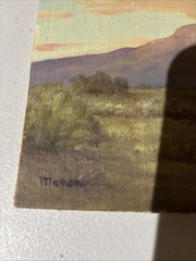 RARE FIND Lot Of 3 Vintage Valentine Morse 8 X 6 Landscapes