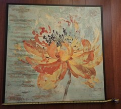 Agnes Saint Leger Big Floral Giclèe Painting