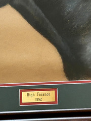 PAIR of 2-Vtg Original Sykes Horse Realism Portrait Pastel Paintings 33“x27“