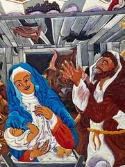 Ruth McCrane – Exceptional Painting – Black Nativity by Langston Hughes