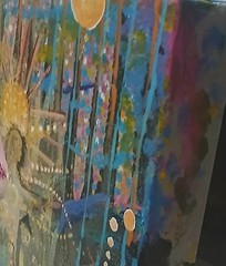 Original Art Paintings Fairy Fantasy Home decor Acrylic Gallery Wrapped Canvas