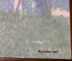 Peter Lanz Hohnstedt Original Oil Painting Airy Texas Landscape 28″ x 22″