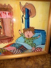 Original Reverse Painting On Glass, Francoise, signed & Framed By The Artist (v)