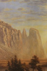Dongyeearts Albert Bierstadt Valley of the Yosemite landscape oil on canvas 48″