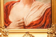 Beauitful Listed Artist Harry Brooker Antique Oil Painting Ornate Gold Frame