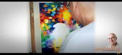 Leonid Afremov TROPICAL SUMMER FIESTA 30″x24″ LIMITED EDITION GICLEE ORIGINAL