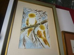 CAROL CAMPBELL COLLINS…..1929-1995…..KANSAS CITY,MO…….4 WATERCOLORS