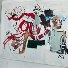 Original painting | Manuel Mané | unique 1/1 | Laocoon | 150x180cm | loft