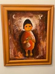 Original Oil Painting on canvas by Jesus Ortiz Tajonar (1919 – 1990)