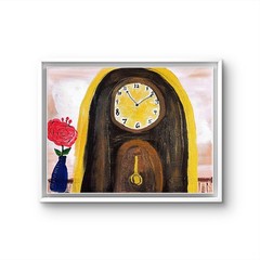 Eleven-Eleven Contemporary Whimsical Original Acrylic Canvas Painting