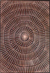 Mary Rumble Pitjara.Highly Collectable Aboriginal Art. Incl COA and photo’s