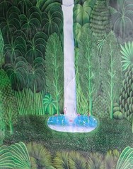 Wonderful Masterpiece By Haitian Prodigy Henri Robert Bresil 80”x60” Very Rare