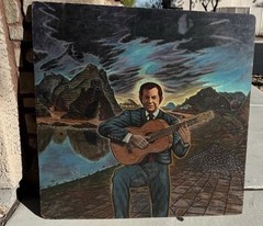 Original Sabicas Flamenco Solo Guitarist By JOHN LYKES 1973