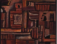 Jose Gurvich Oil on Masonite Christies Provenance WELL LISTED ARTIST!
