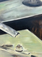 EDGAR DEGAS PAINTING OIL ON CANVAS SIGNED AND STAMPED AMAZING ART – (50 X 70 CM)