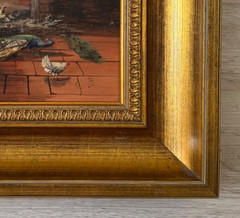 Antique oil painting original framed