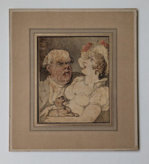 Thomas Rowlandson (1756-1827) – Original Ink & Watercolor on Paper Ca. 1800