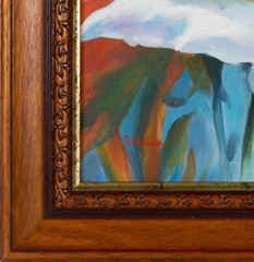 Original Oil Painting Signed by Patty Sloane – ‚Flowers‘