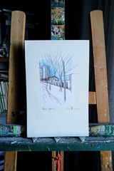Sandro Bisonni Painting Contemporary Art, Drawing, Figurative