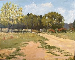 „My Daughter’s Texas Homestead“ original oil painting 16X20 in oil on canvas new