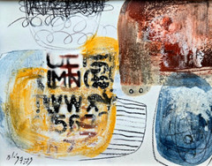 Michel Blazquez Original 11×14″ – Mixed Media Cuban-American Artist Hand Signed