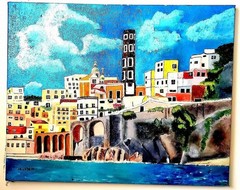 Art- One of a Kind- Still – 16″ x 20″- Oil on Canvas- Listed New Jersey Artist