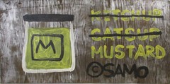 Basquiat SAMO – Painting on Plywood Board – 1980s NYC Graffiti Street Urban Art