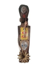 Mix Media By Frank Englesby „THE PADDLE“ 2021 14″x4″
