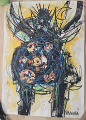 RARE LATIN AMERICAN ART Painting Alfredo Duany Cuban Abstract ARTE UNTITLED