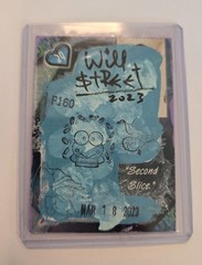 Will $treet aceo Money Cat Painting / Art Card Ooak banksy topps gpk madsaki pop
