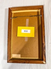 [E650] Original Seymour Sy Grossman b1933 d2015 Painting on board wood frame