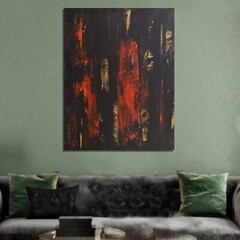 Mark Little, Original, painting,60”x48”Acrylic,Abstract,36,extra Large,Giant
