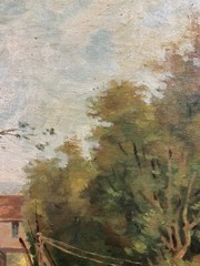 French School Surroundings School Of Barbizon: Pond In Fontainebleau Forest