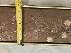 2 Lee Reynolds Burr – Vanguard Studios Painting Brown / Flowers Wall Decor