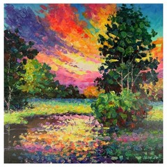 Alexander Antanenka „Sunset Of Dreams“, Hand Signed Original Painting on Canvas