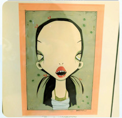 Artist: Paul Moschell „Loretta“ $80 OBO approx. 11×14 heavy rag paper archival