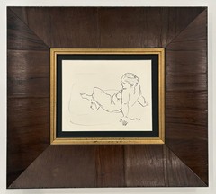Raoul Dufy Ink on Paper signed. style of. (1877 – 1953) Art Hand painting French