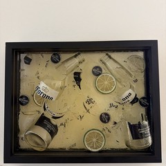 Epoxy Art Bottle Corona