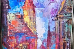 Ukrainian Art Oil painting „Lviv“ 29X39cm Impressionism Oleg Beziuk Олег Безюк