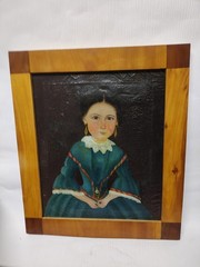 Portrait child portrait girl girl. circa 1800